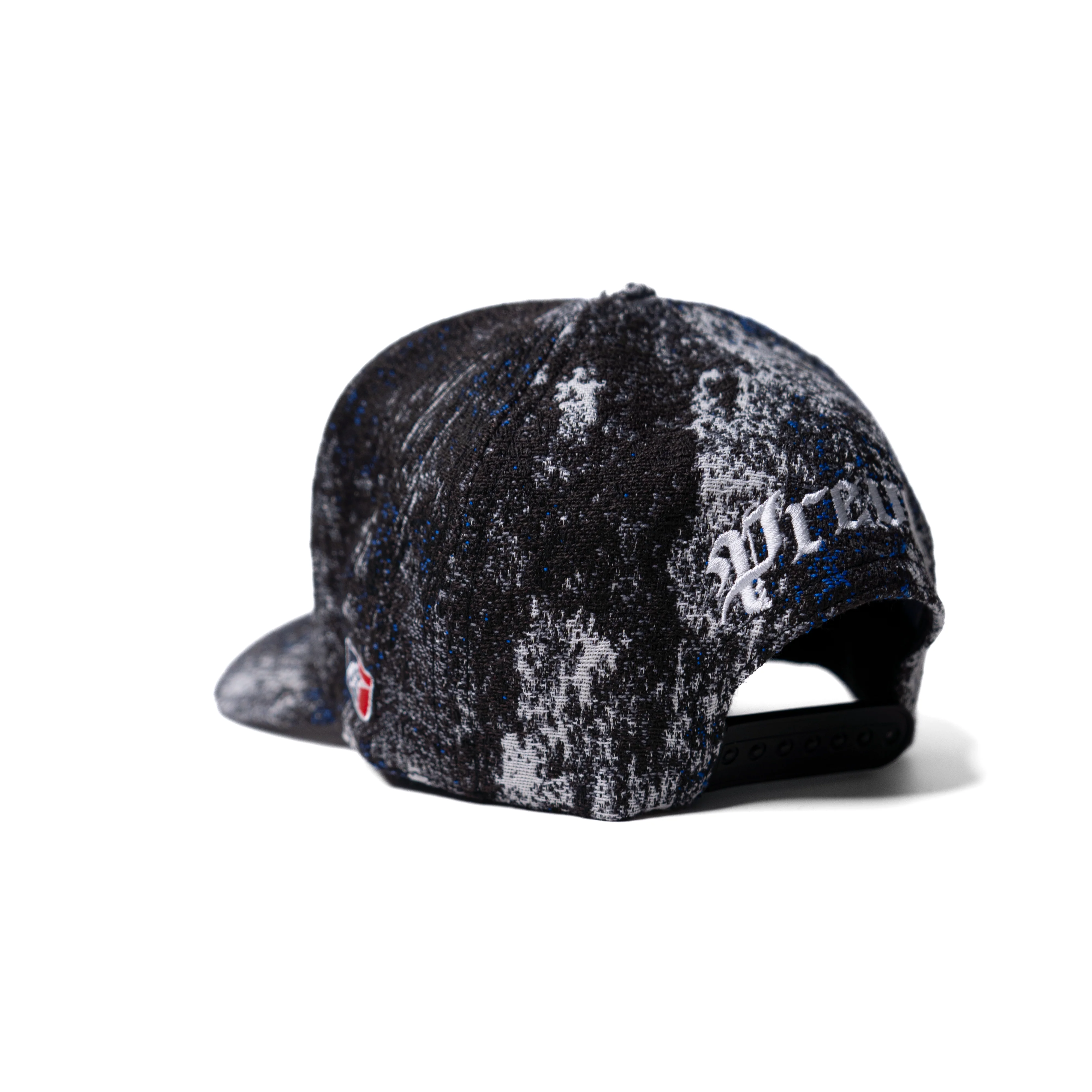 P Logo - Texture Wool Black Snapback - Image 3