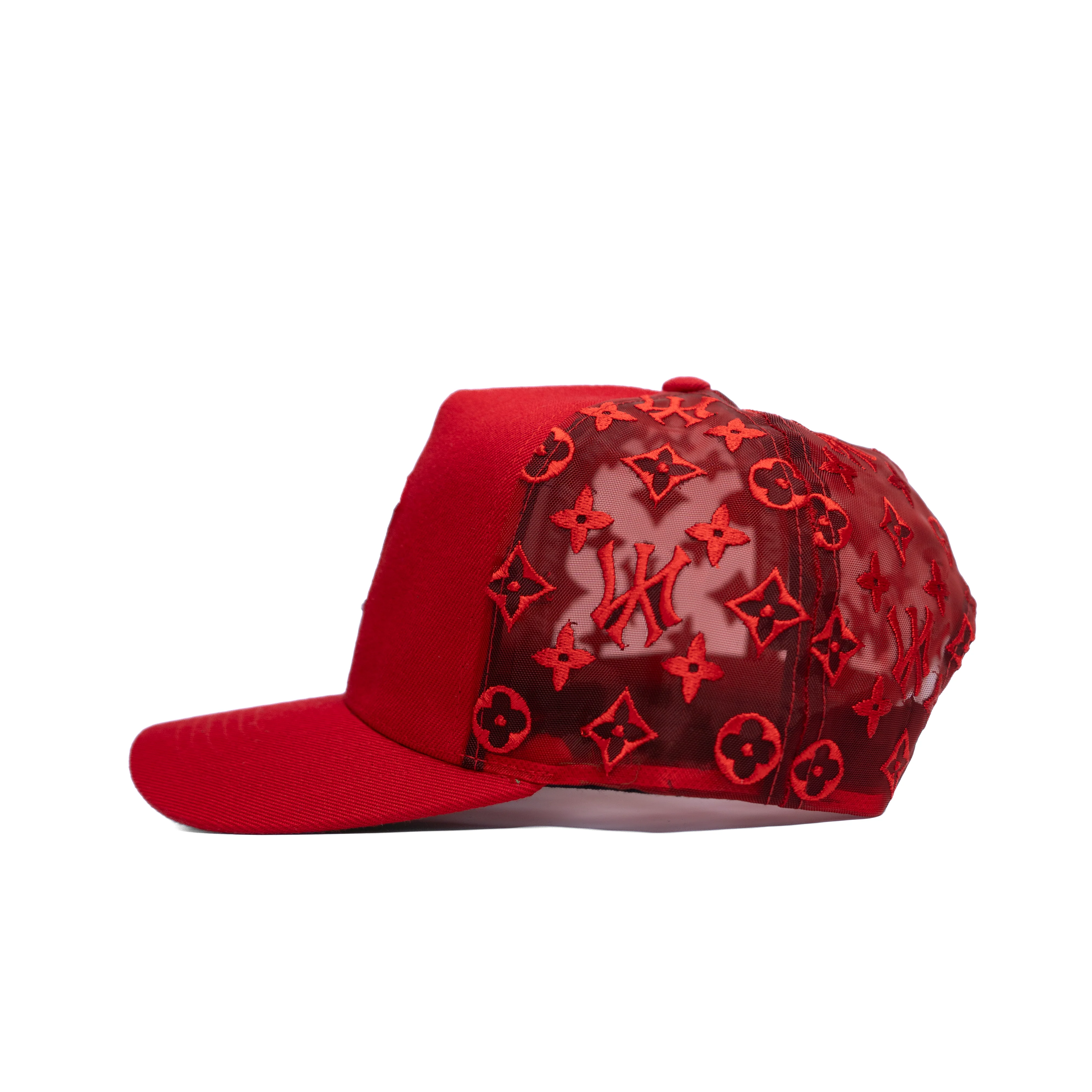 NY  - Red Monogram Snapback - Image 4